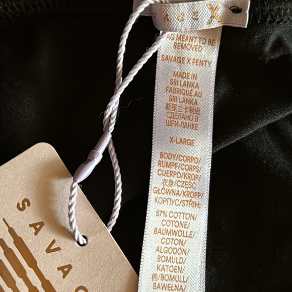 Savage x Fenty High Leg Bikini in Black🌺🌺 - Picture 8 of 8